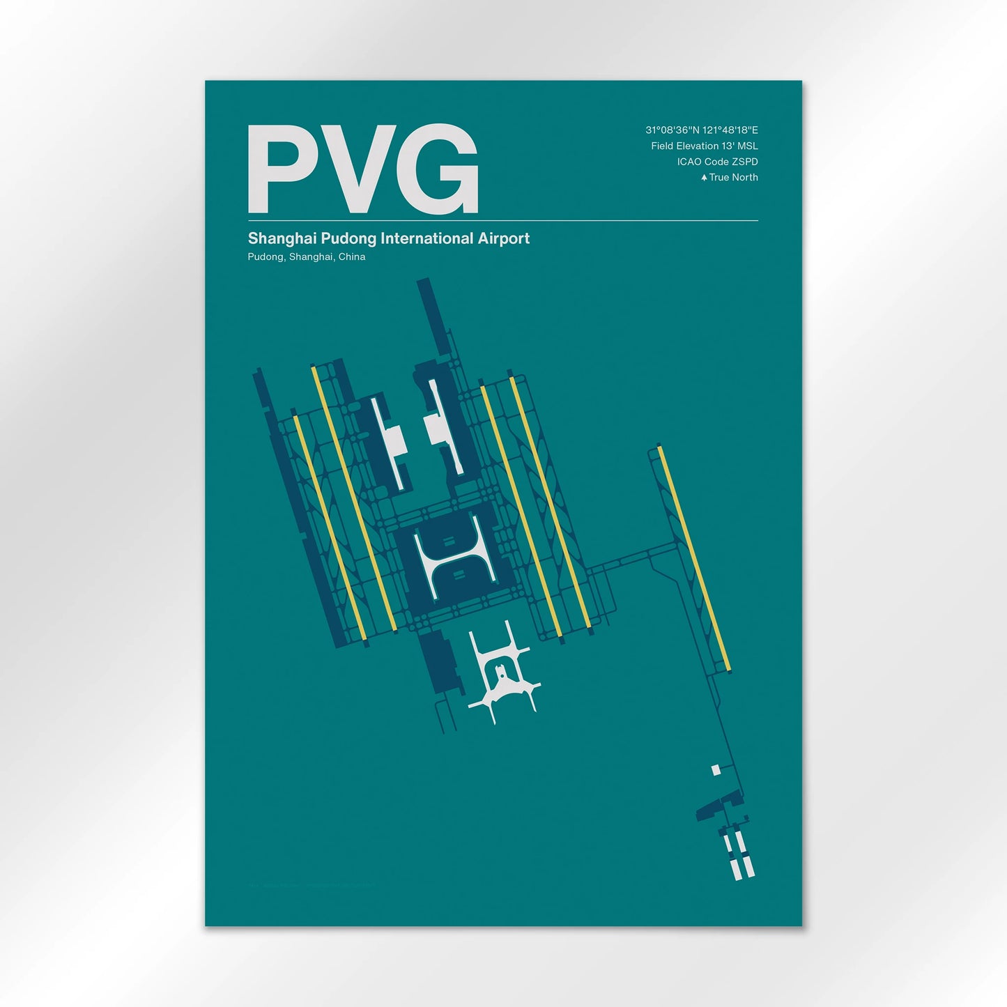 PVG Airport Diagram