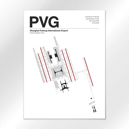 PVG Airport Diagram