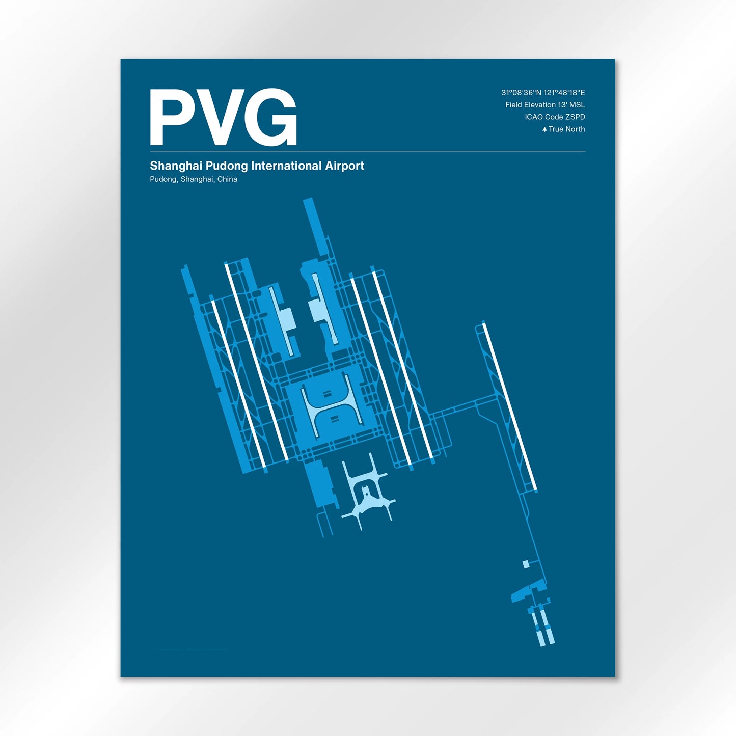PVG Airport Diagram