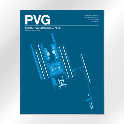 PVG Airport Diagram