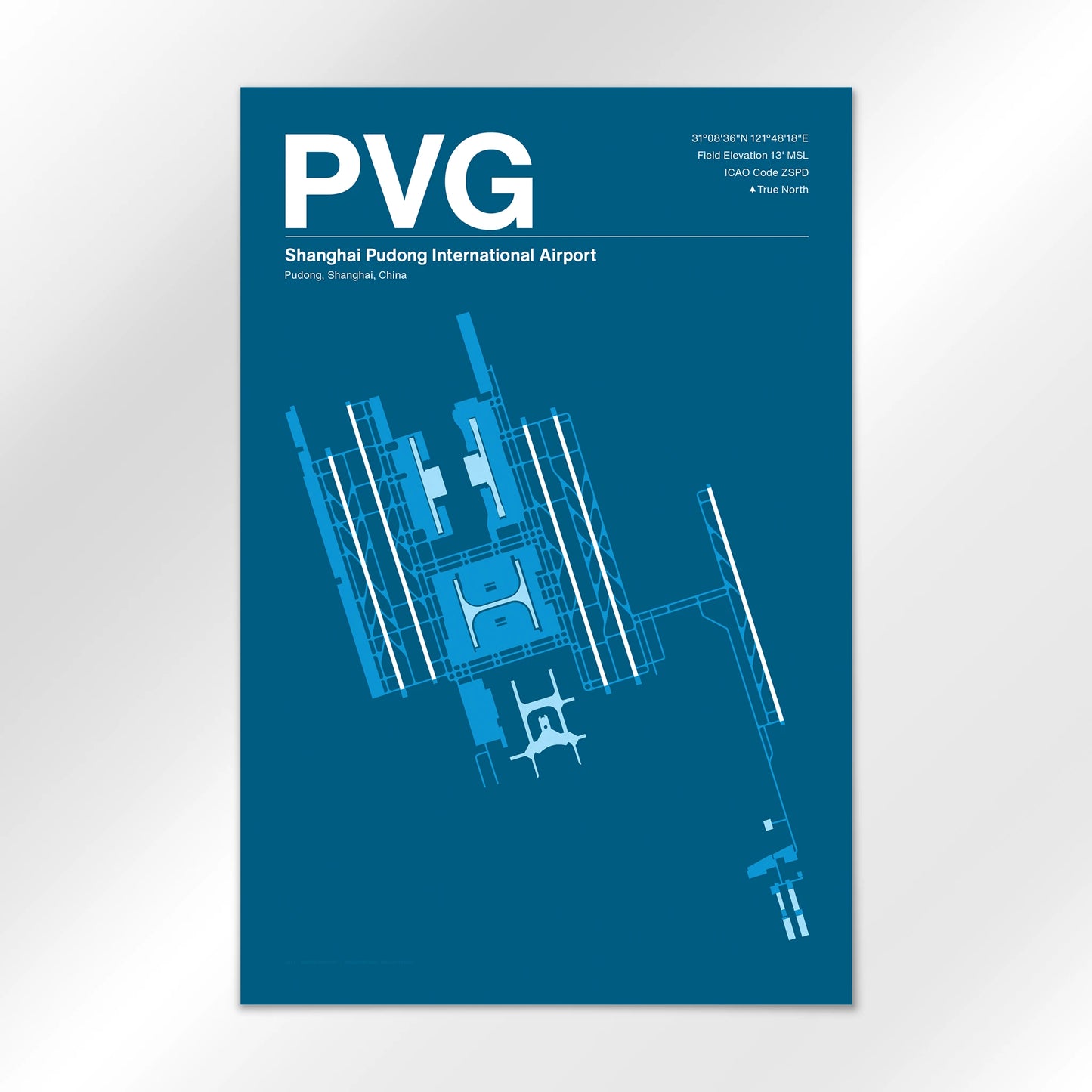 PVG Airport Diagram
