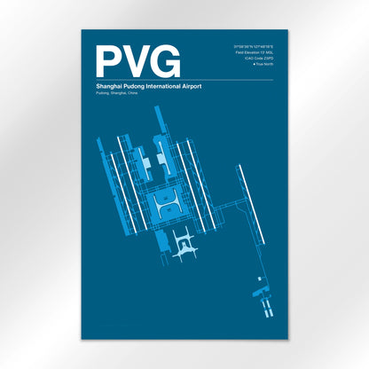 PVG Airport Diagram