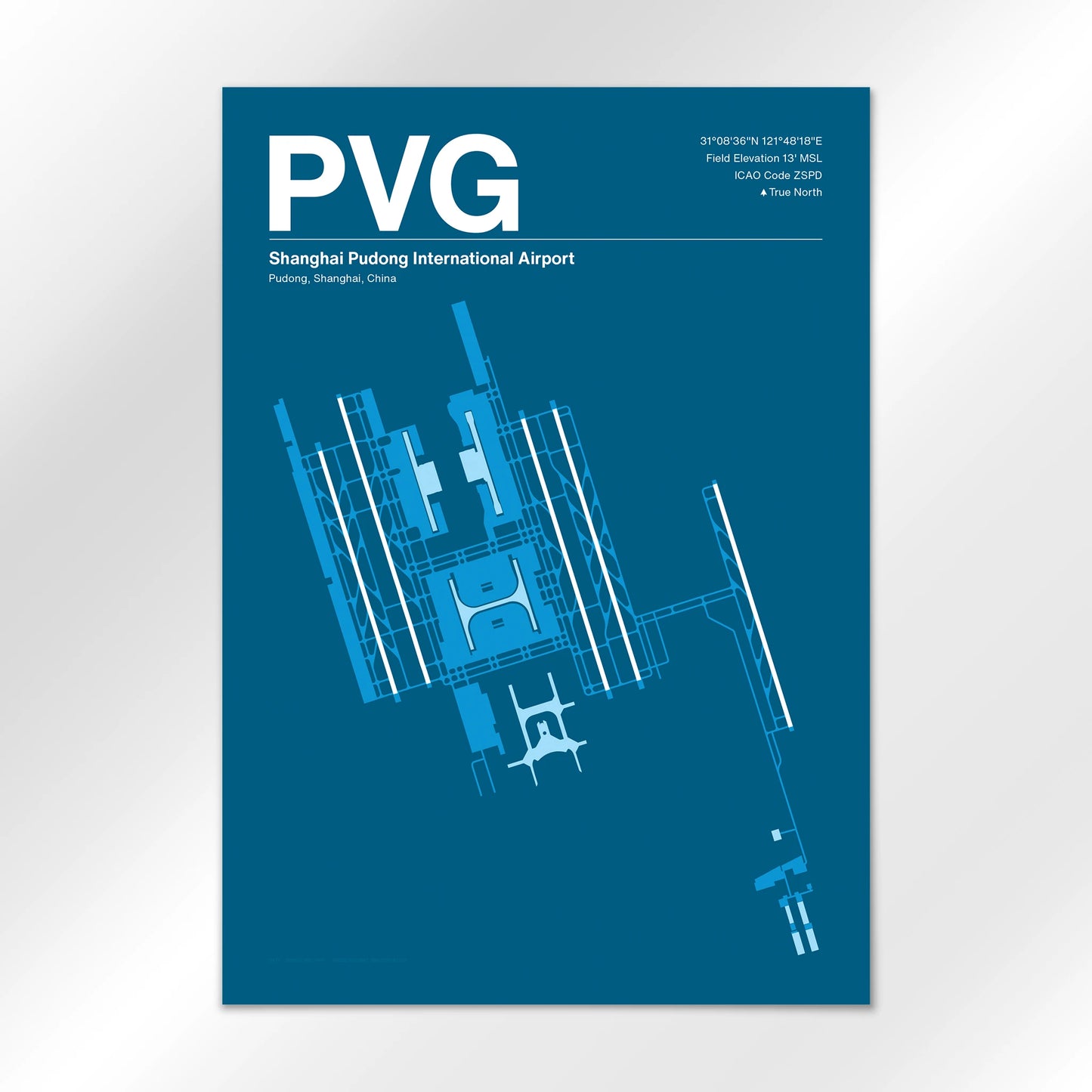 PVG Airport Diagram