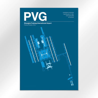 PVG Airport Diagram