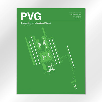 PVG Airport Diagram