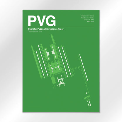 PVG Airport Diagram