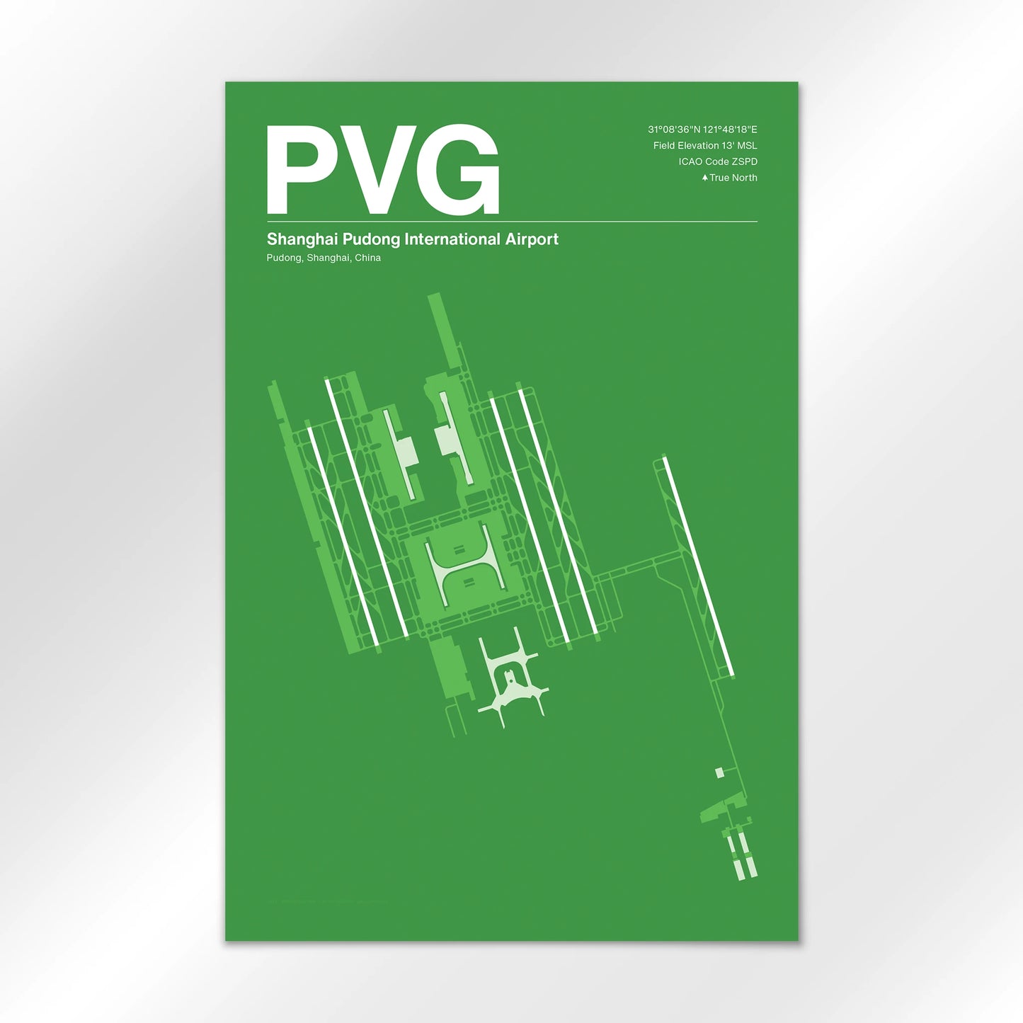 PVG Airport Diagram