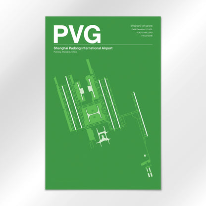 PVG Airport Diagram