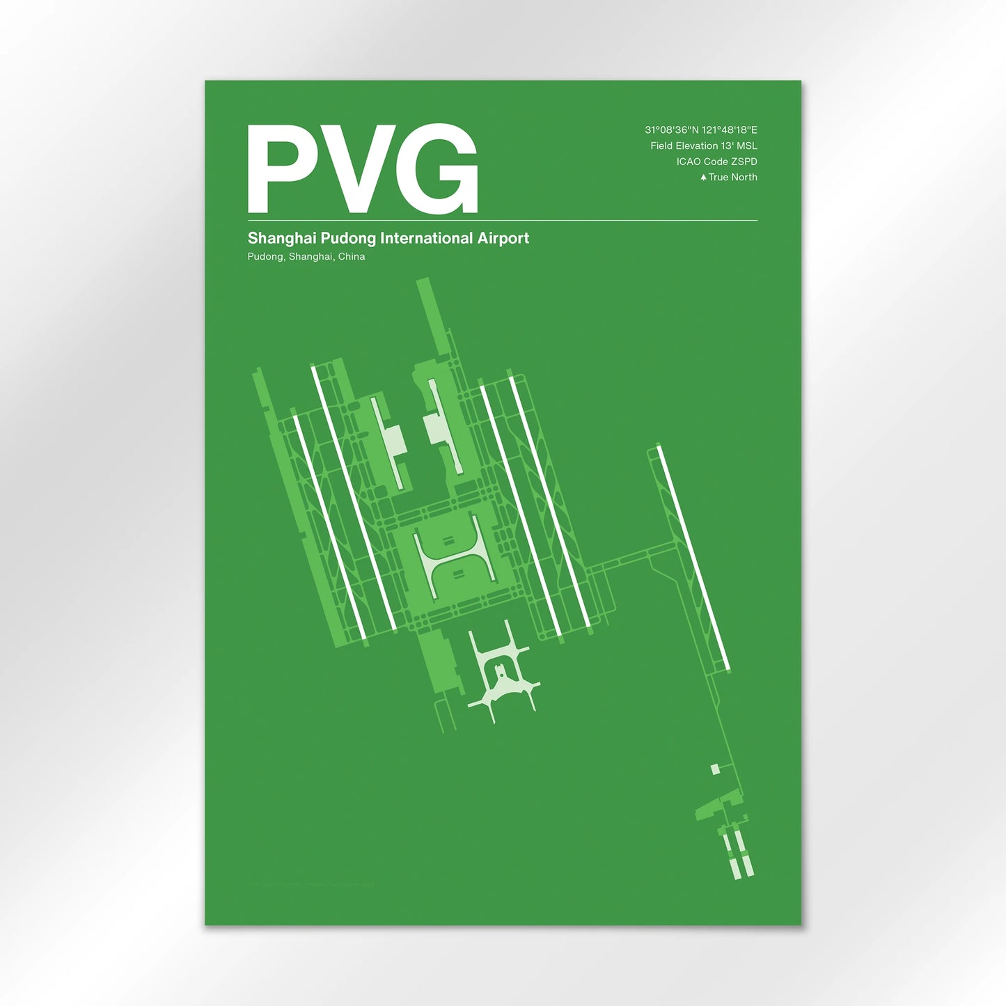 PVG Airport Diagram