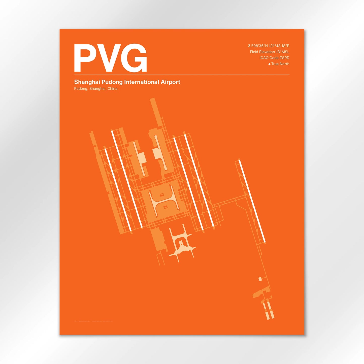 PVG Airport Diagram