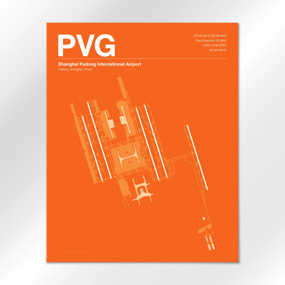 PVG Airport Diagram