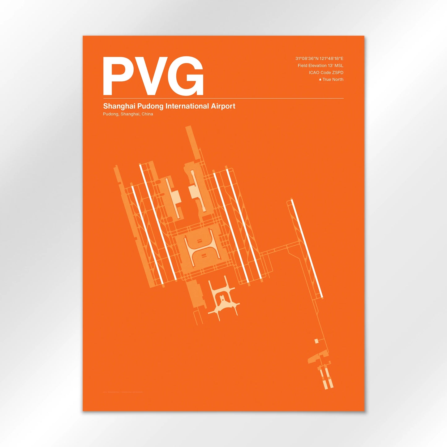 PVG Airport Diagram