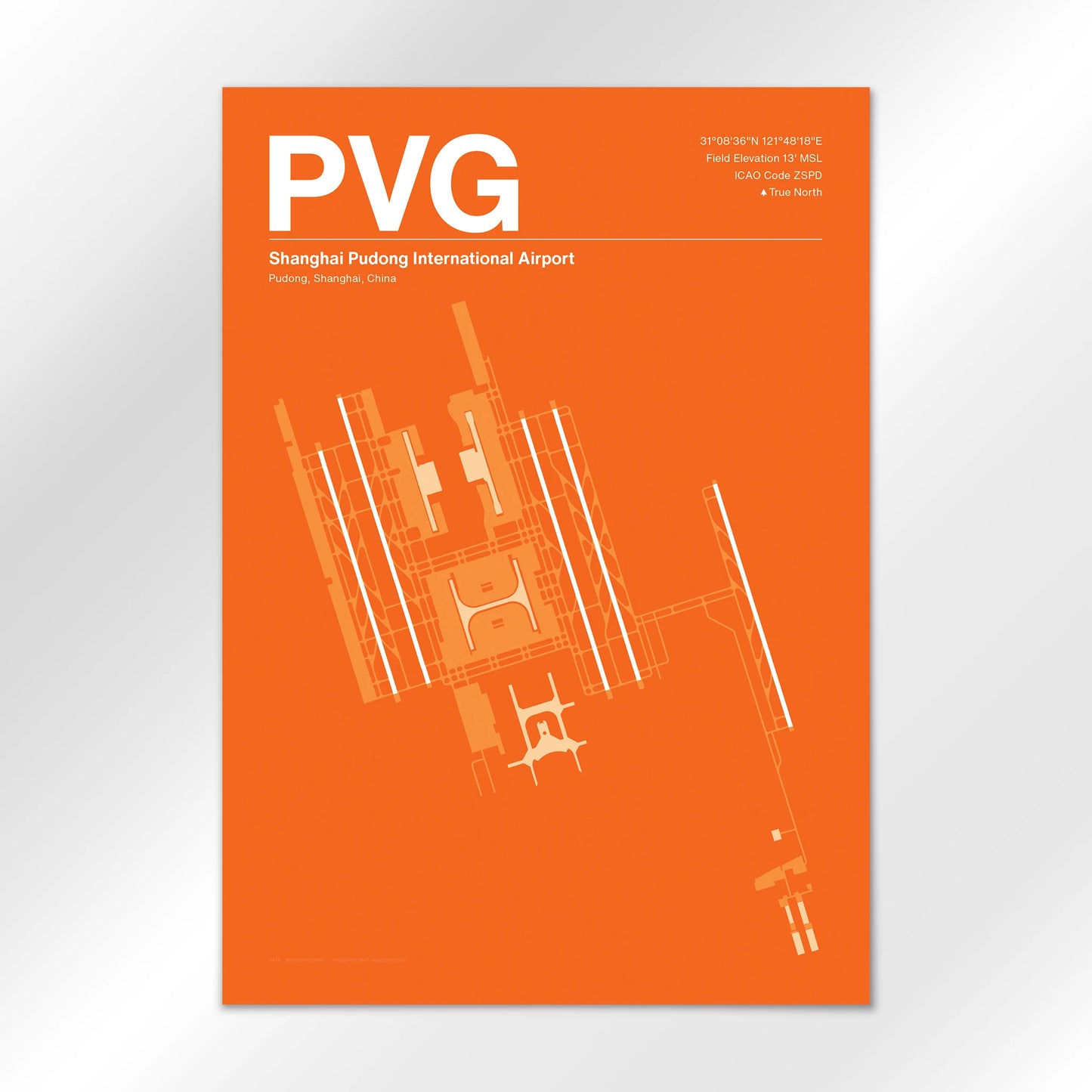 PVG Airport Diagram