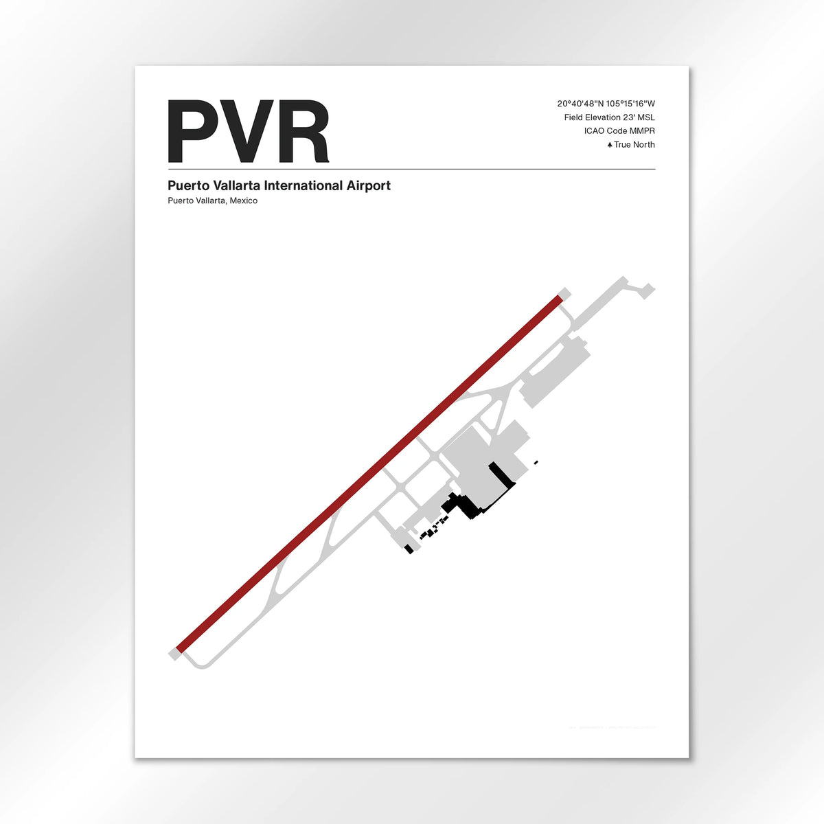 PVR Airport Diagram