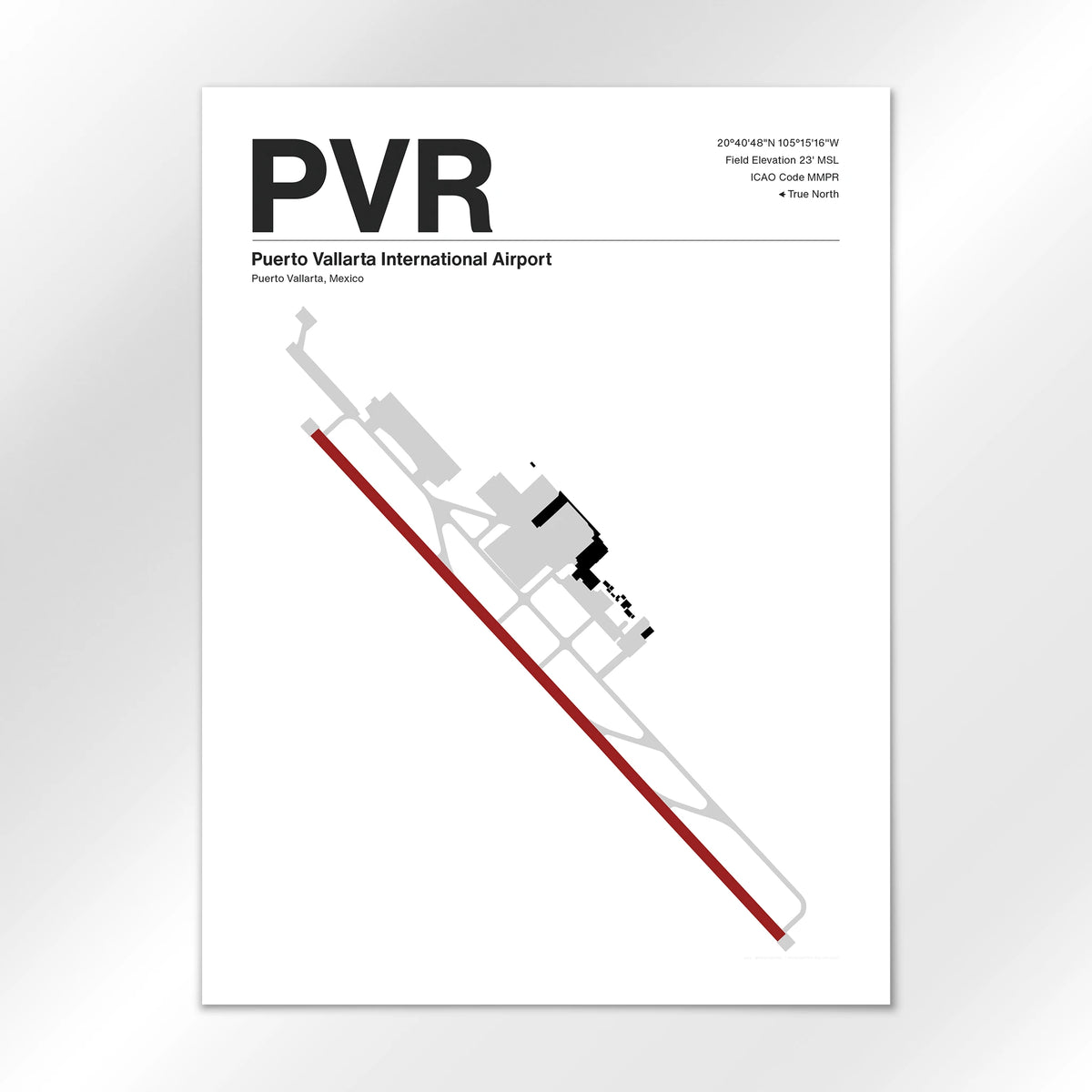 PVR Airport Diagram