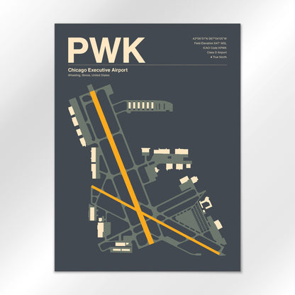 PWK Airport Diagram