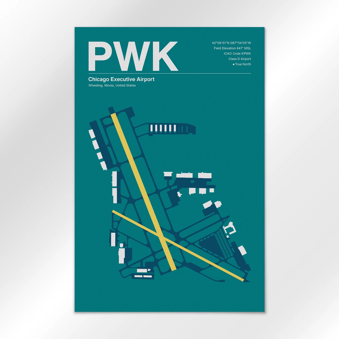 PWK Airport Diagram