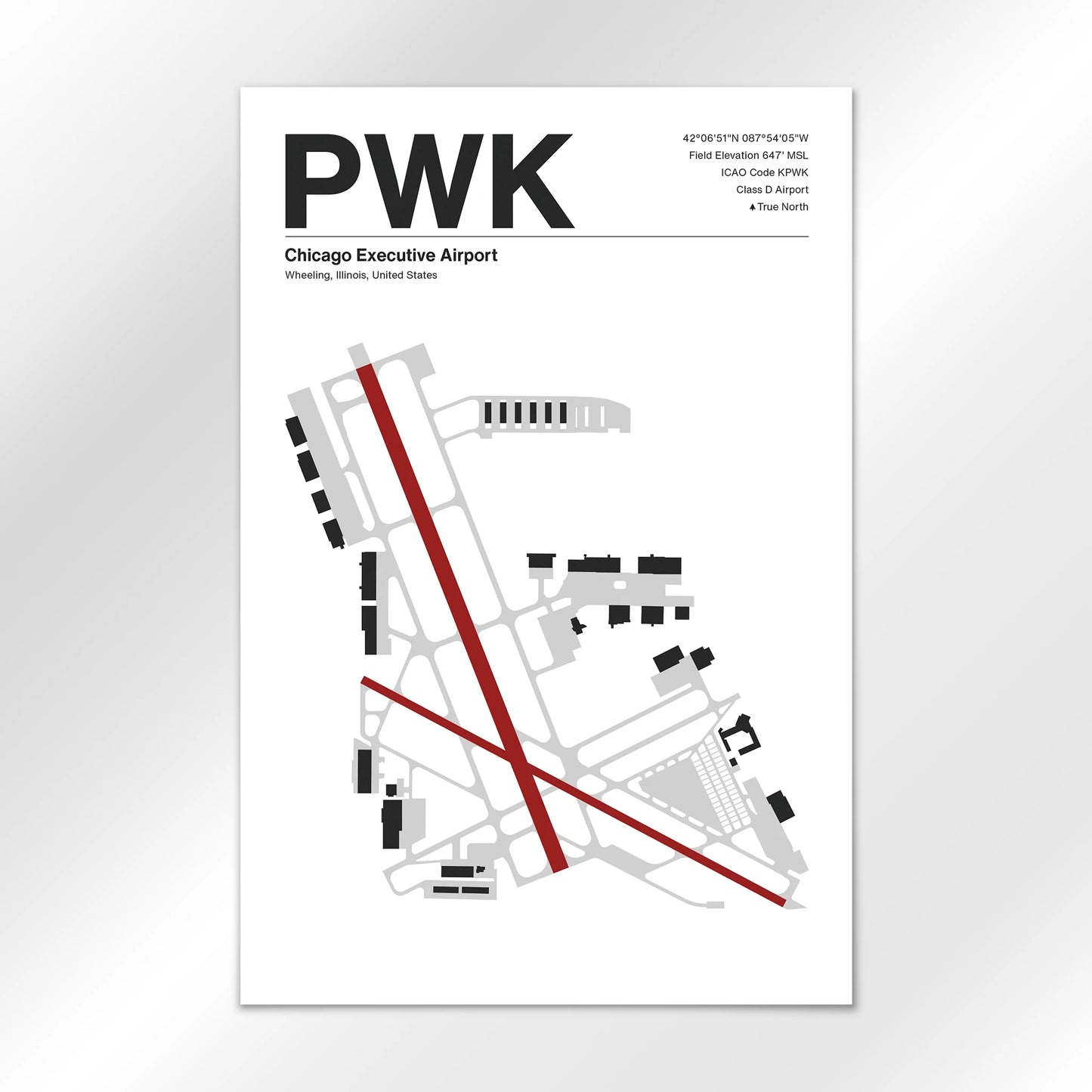 PWK Airport Diagram