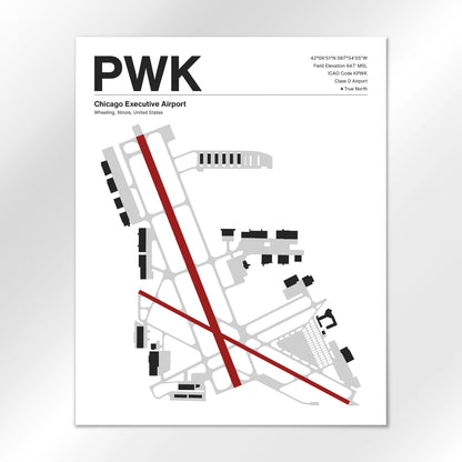 PWK Airport Diagram