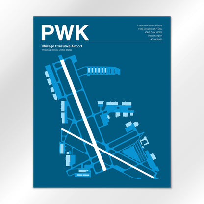 PWK Airport Diagram