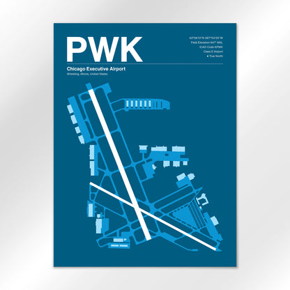 PWK Airport Diagram