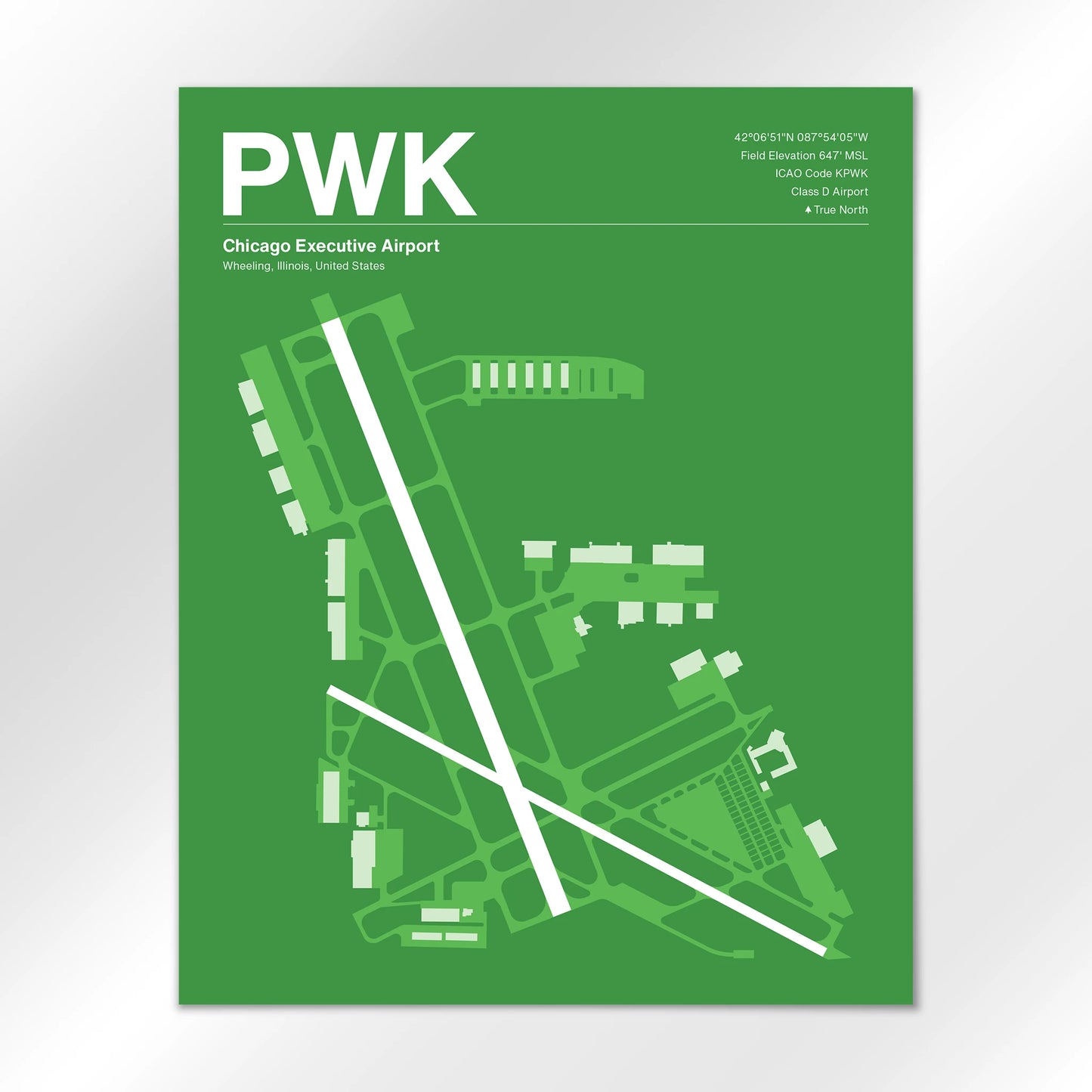 PWK Airport Diagram
