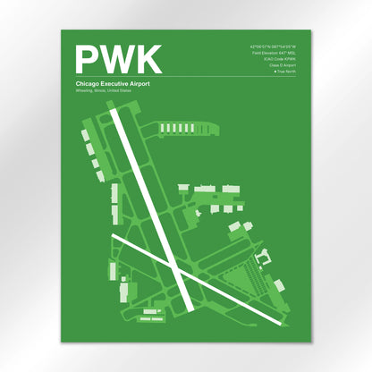 PWK Airport Diagram
