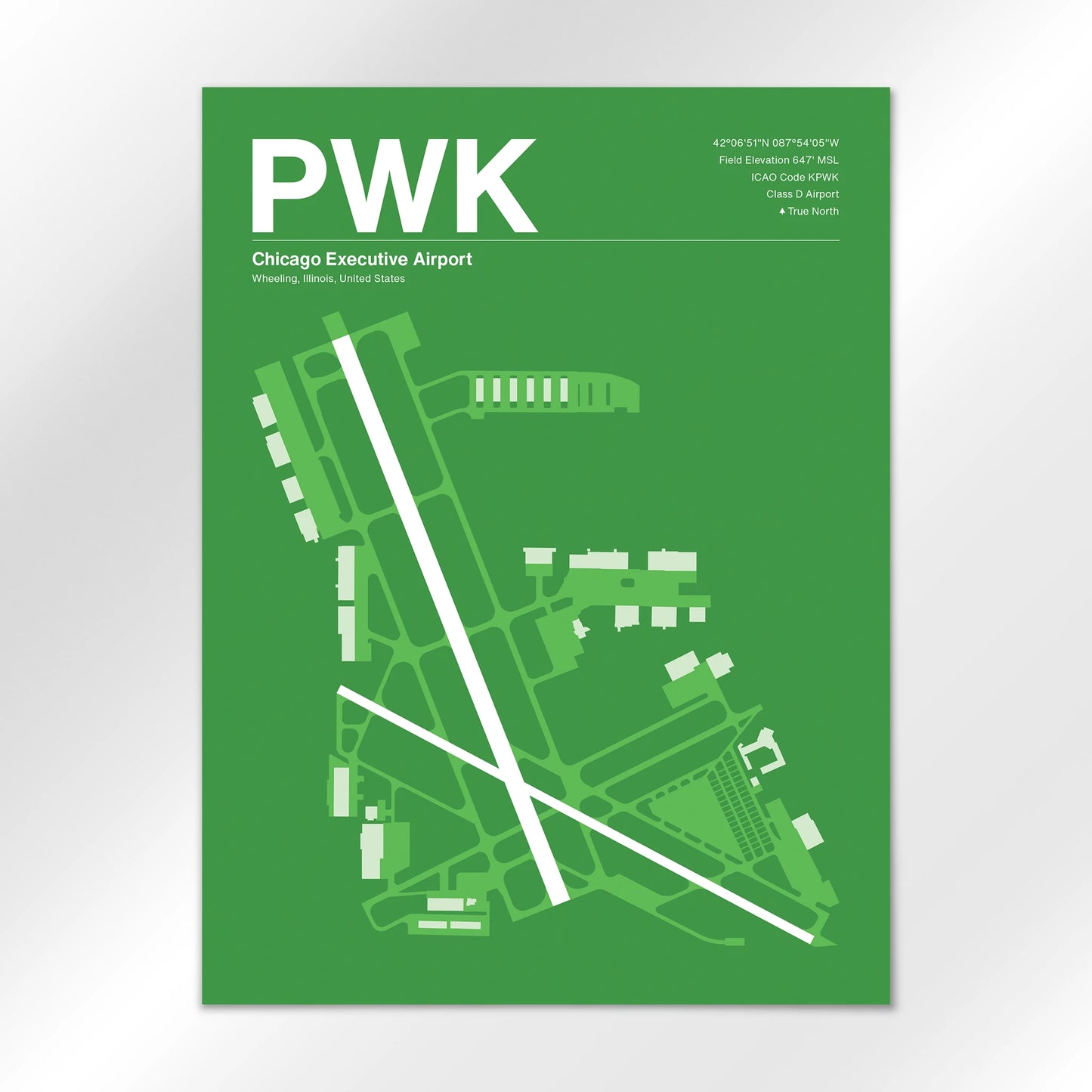 PWK Airport Diagram