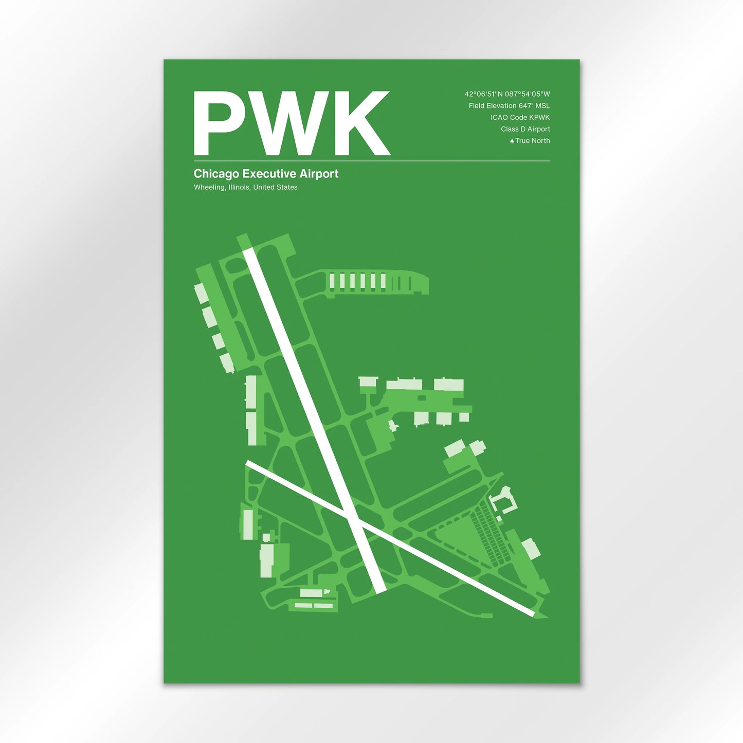 PWK Airport Diagram