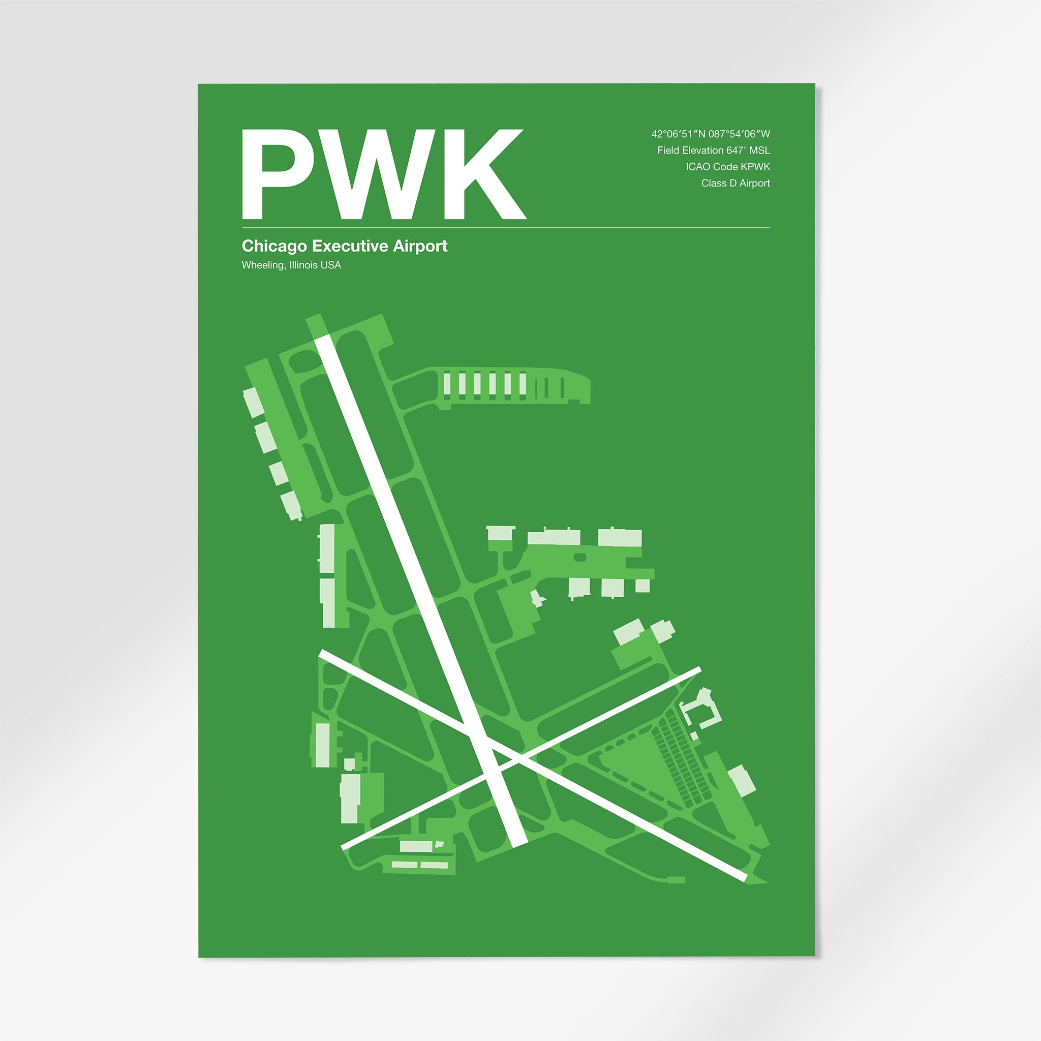 PWK | Wheeling - 24×36" - Overland Green - No Frame