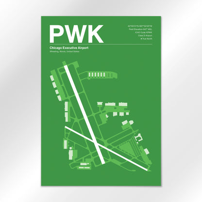PWK Airport Diagram