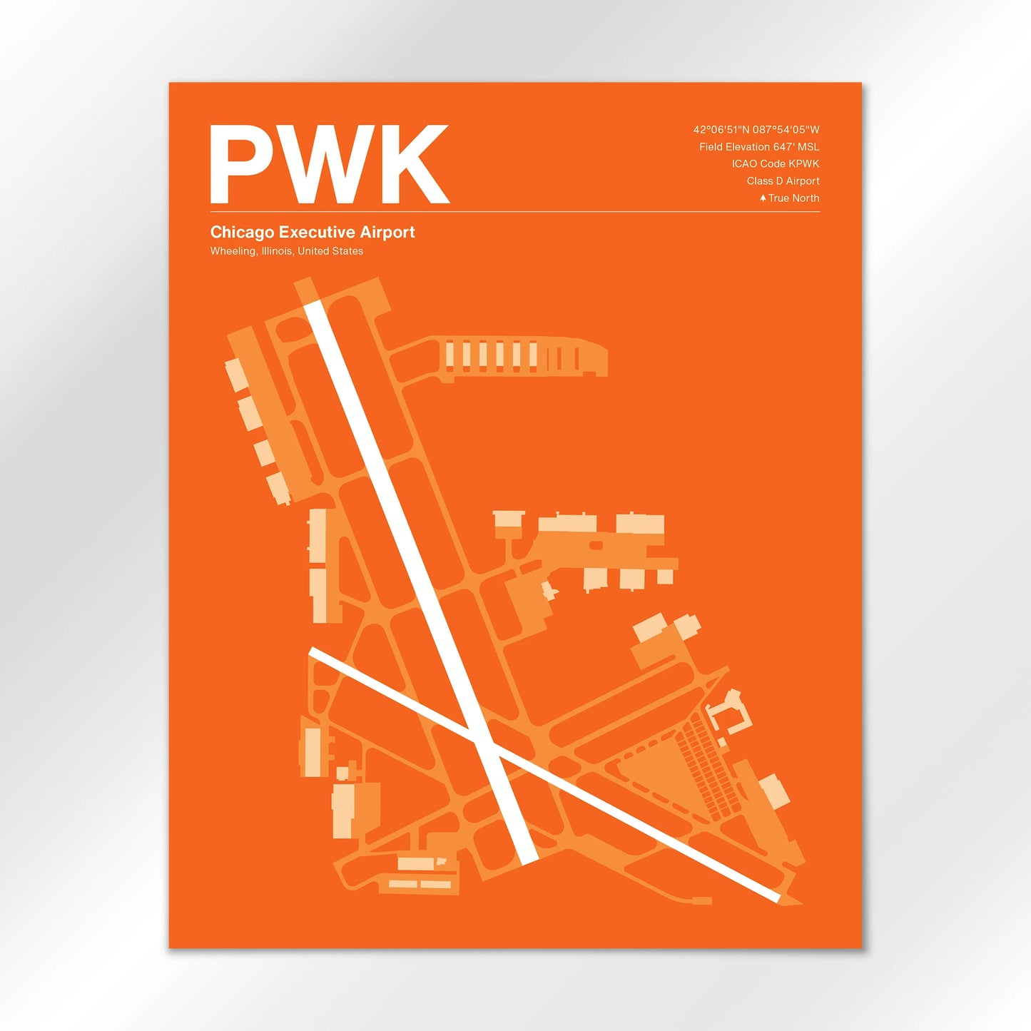 PWK Airport Diagram