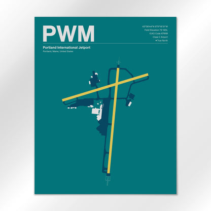 PWM | Portland - Mid - Century Moss - 16×20" - No Frame