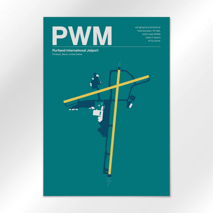 PWM | Portland - Mid - Century Moss - A2 - No Frame