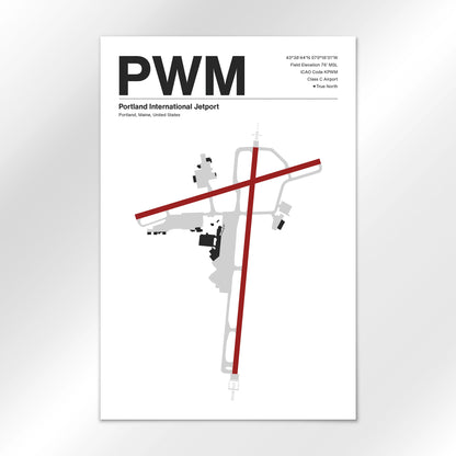 PWM | Portland - Mid - Century Modern - 12×18" - No Frame