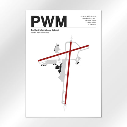 PWM | Portland - Mid - Century Modern - A2 - No Frame
