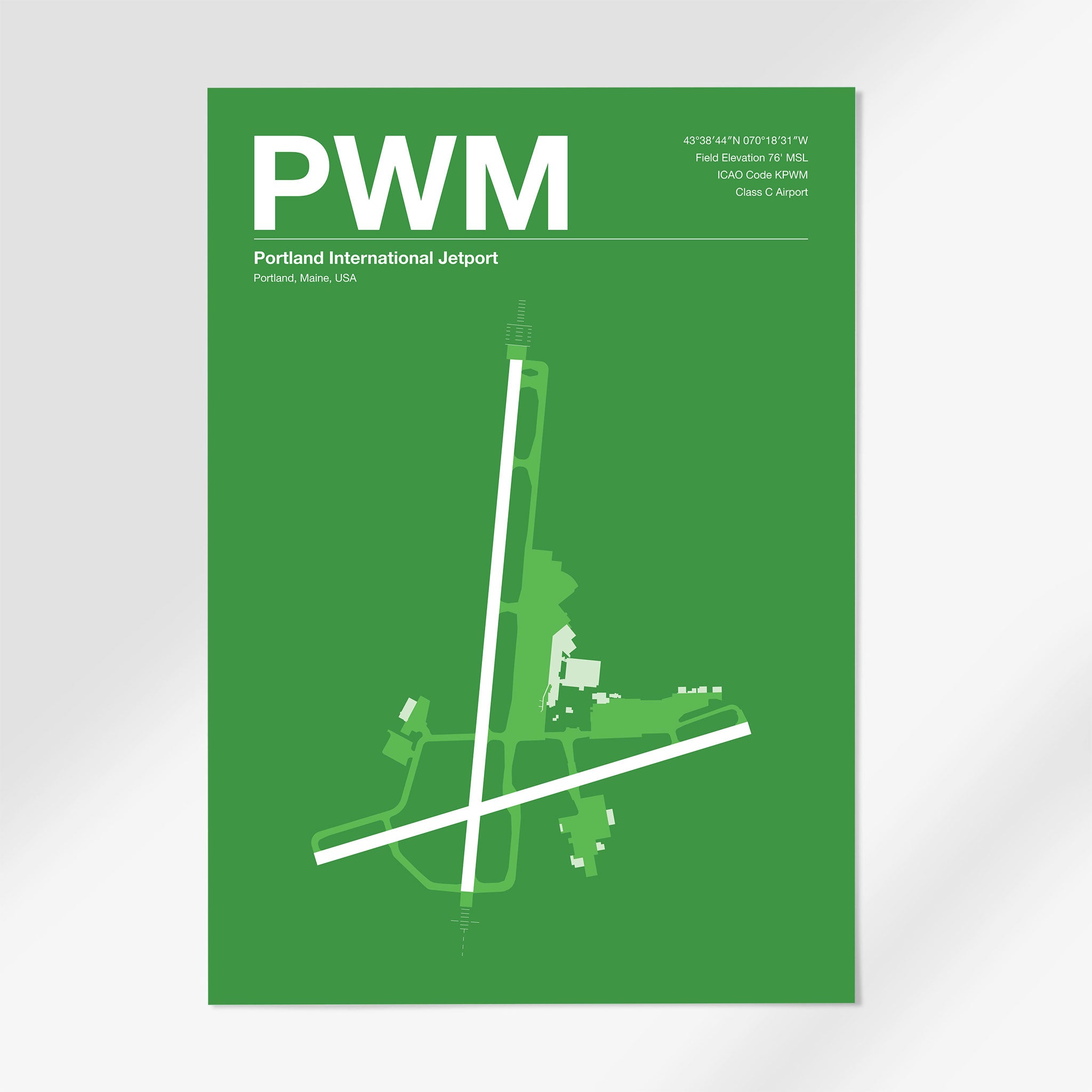 PWM | Portland - 24×36" - Overland Green - No Frame