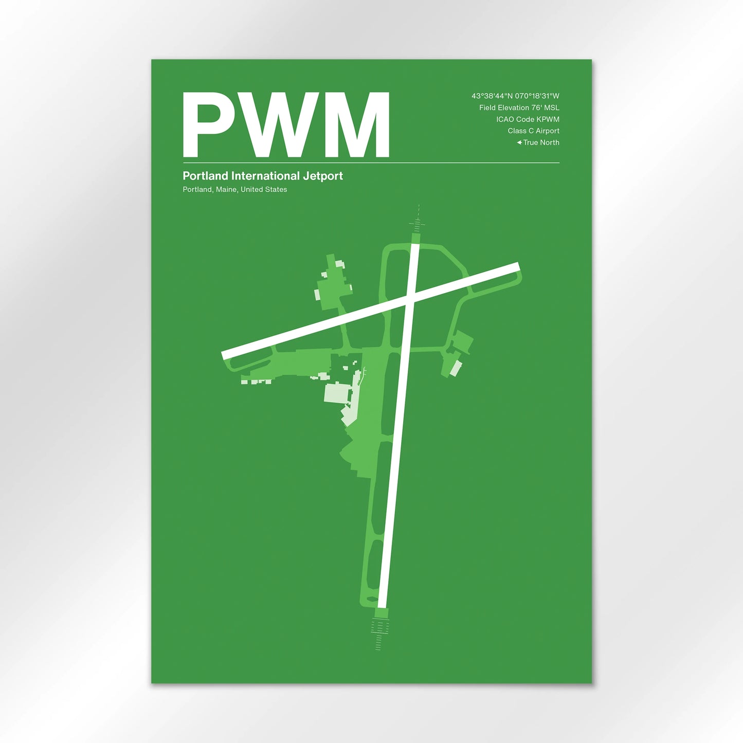 PWM | Portland - Overland Green - A2 - No Frame