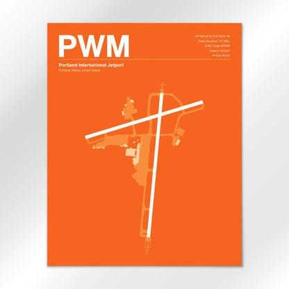 PWM | Portland - Sunset Orange - 16×20" - No Frame