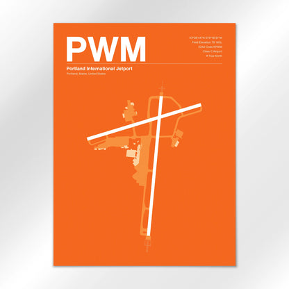 PWM | Portland - Sunset Orange - 18×24" - No Frame
