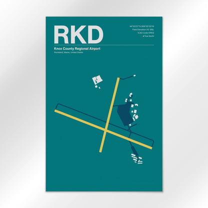 RKD Airport Diagram