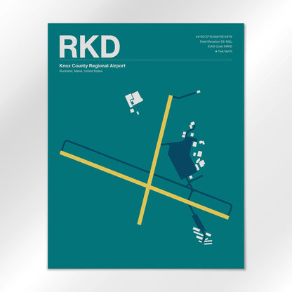 RKD Airport Diagram