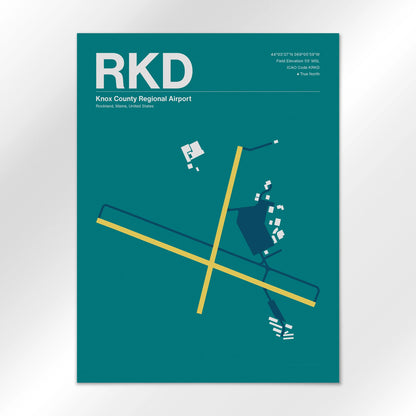 RKD Airport Diagram