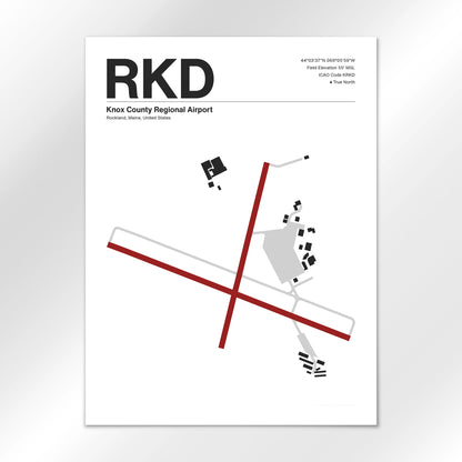 RKD Airport Diagram