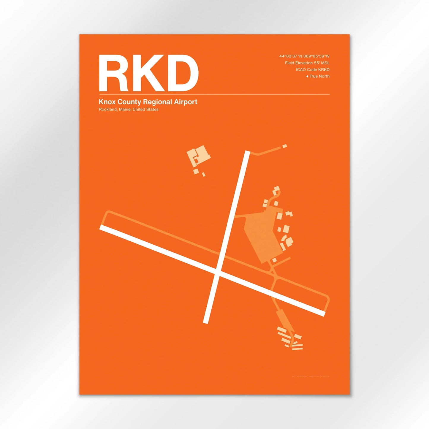 RKD Airport Diagram