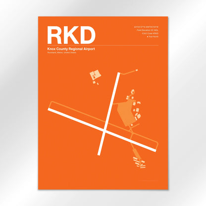 RKD Airport Diagram