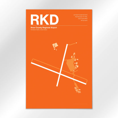 RKD Airport Diagram