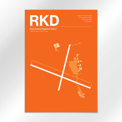 RKD Airport Diagram