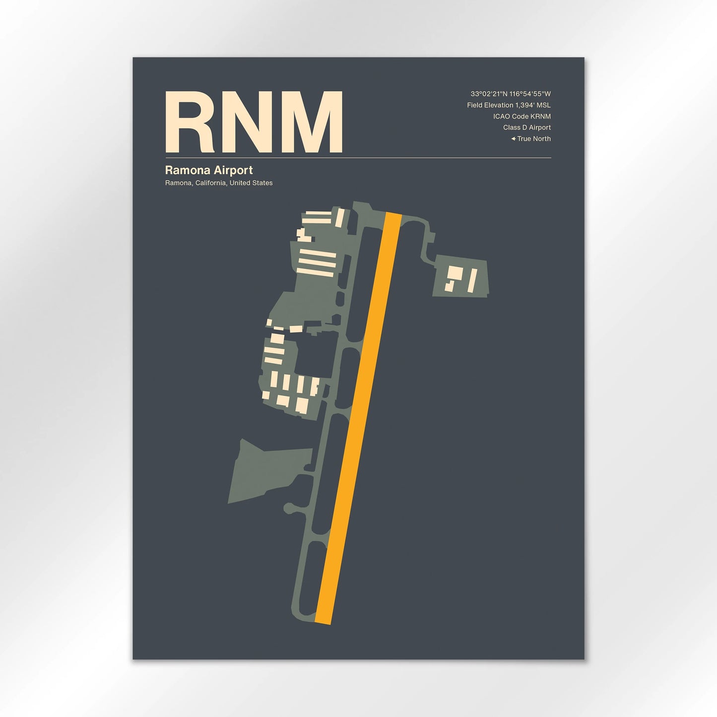 RNM Airport Diagram