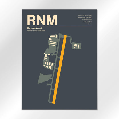 RNM Airport Diagram